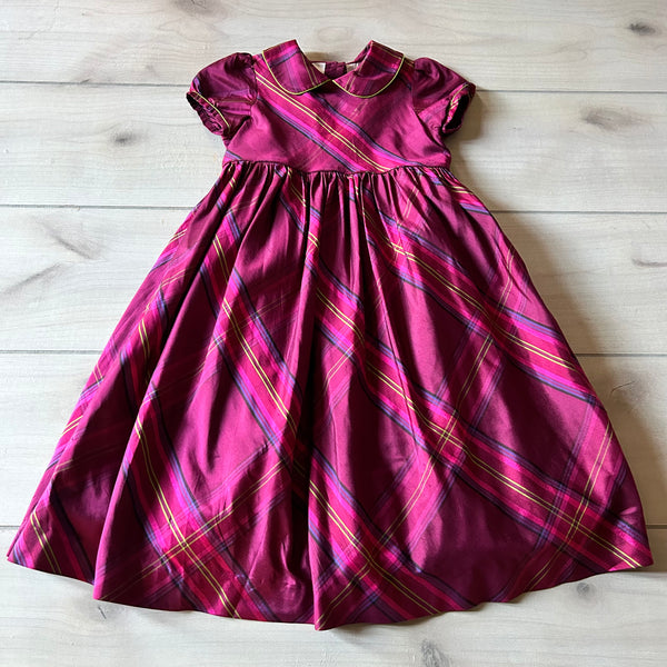 Lilly Pulitzer Berry Plaid Silk Dress