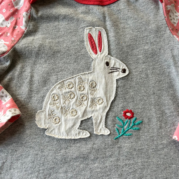mini boden rabbit dress Baby Bunny Applique – Sweet Pea & Teddy Sabrina Maxi Dress-Mint Green long modest dresses The leggings are bright Color:Champagne