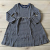 NWT Hanna Andersson Moon & Back Organic Cotton Navy Striped Organic Cotton Dress