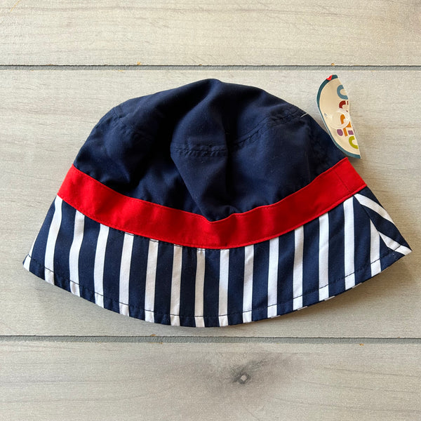 NWT Circo Navy Velcro Strap Sun Hat