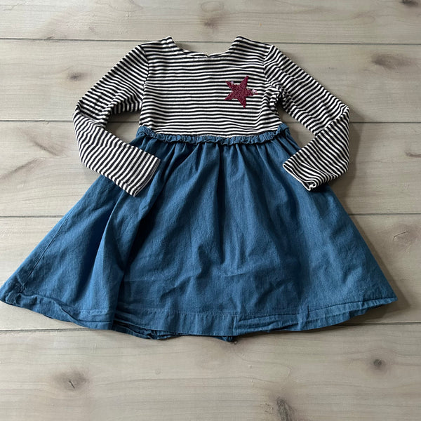joules denim dress Joules UK SAMMY Womens Denim Dress Denim Spot
