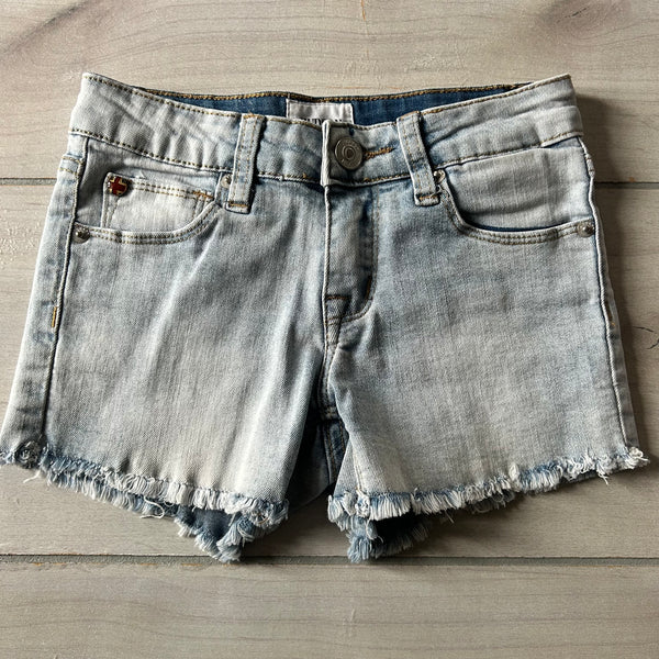 Hudson Interior Adjustable Button Tab Denim Shorts
