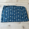 Kickee Pants Bamboo Blue Nautical Anchor Print Toddler Napping Stroller Blanket