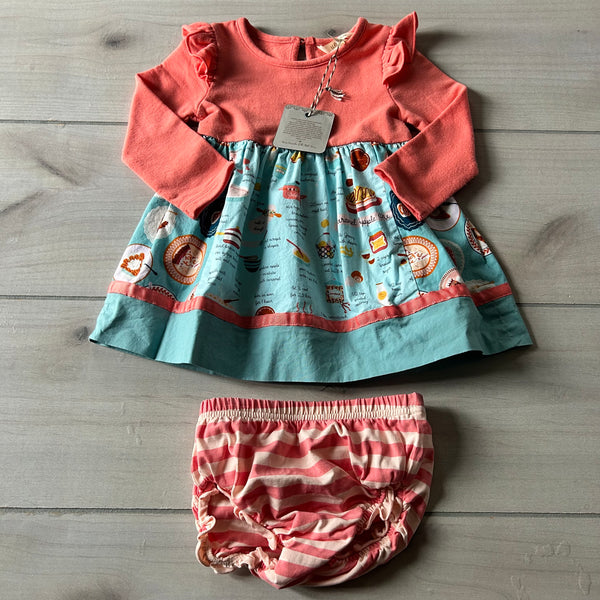 NWT Matilda Jane Apple Pie Dress & Bloomer