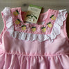NWT The Oaks Apparel Pink Lemon Embroidered Dress & Bloomer