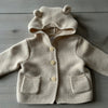 Baby Gap Cream Hooded Sweater Cardigan