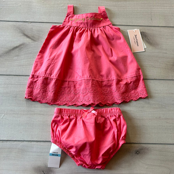 NWT Juicy Couture Coral Dress & Bloomer