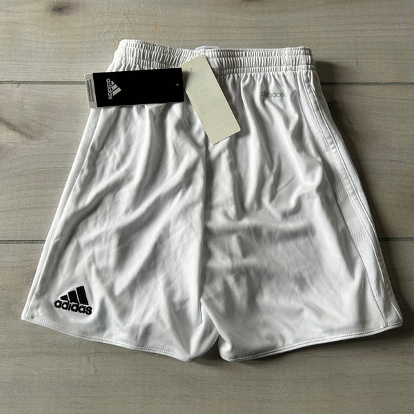 NWT Adidas Climalite White Side Athletic Shorts