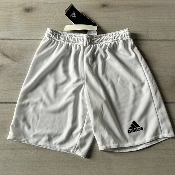 NWT Adidas Climalite White Side Stripe Athletic Shorts