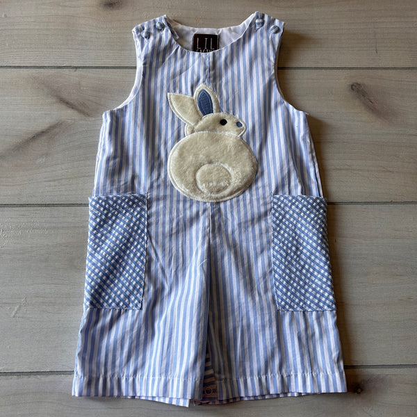 Lil Cactus Bunny Embroidered Romper