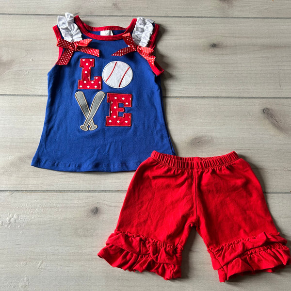Love Baseball Boutique Outfit