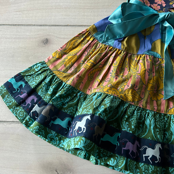 NWT Matilda Jane Paint By Numbers Floral Horse Trim Dress – Sweet Pea &  Teddy
