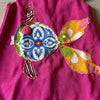 Shades Pink Fish Applique Dress