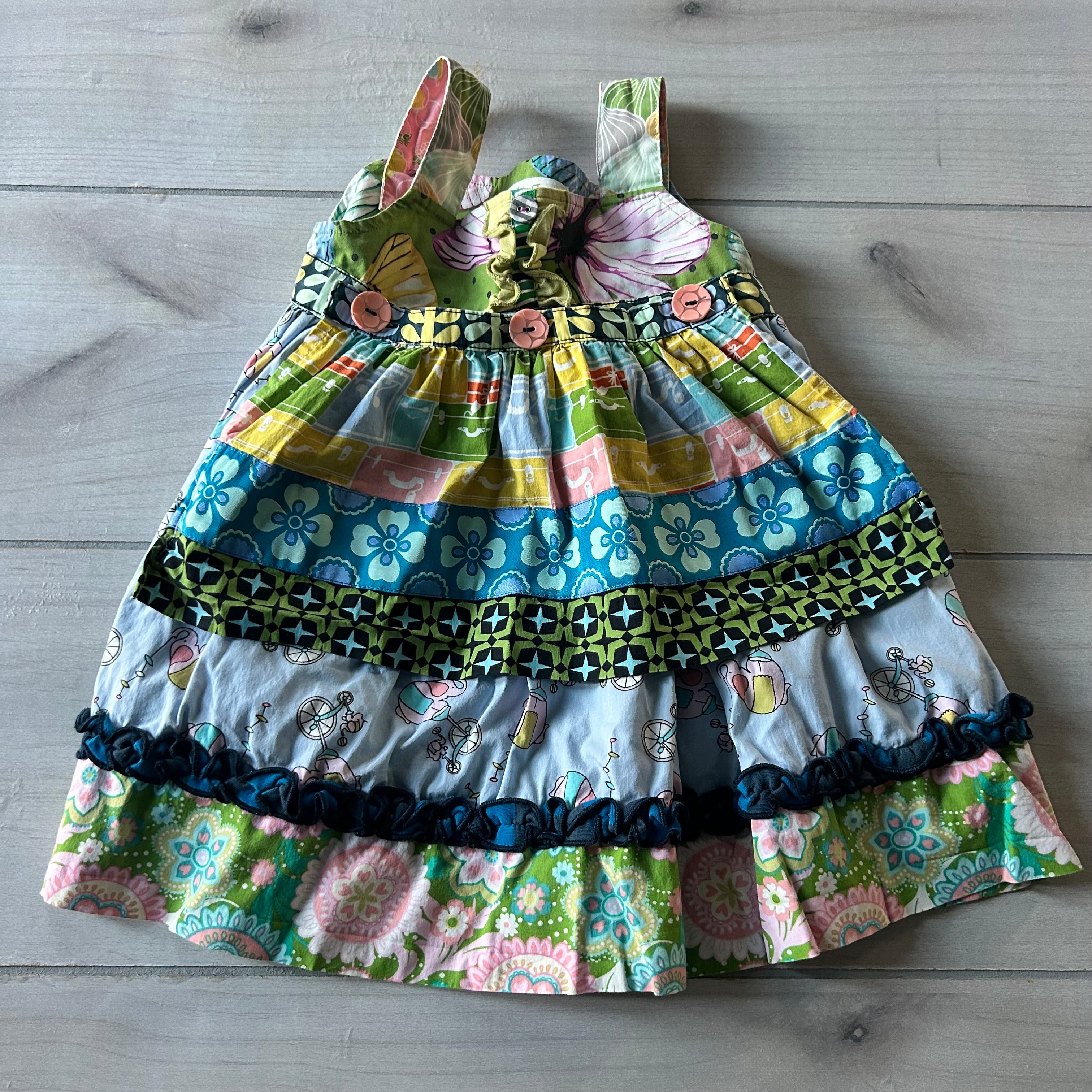 matilda jane green dress Emerald Era Lap Dress