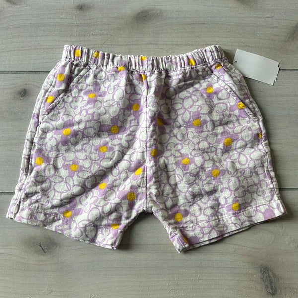 NWT Purple & White Floral Cotton Shorts