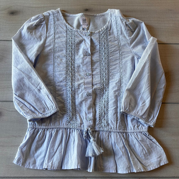 Gap Kids Blue Cotton Shirt