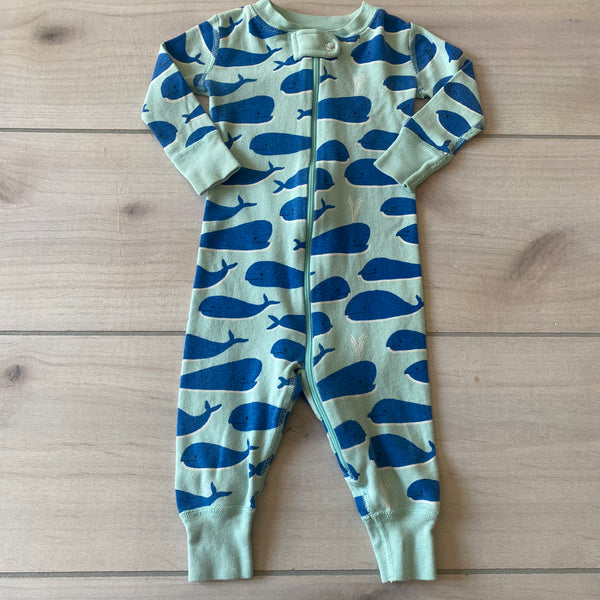 Hannah Andersson Whale Organic Cotton Sleeper