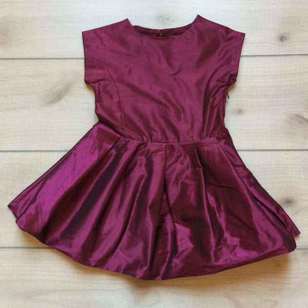 Jacadi Paris Burgundy Party Dress
