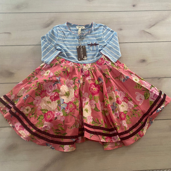 NEW Matilda Jane Enchanted Garden Double the Color Textured Dress