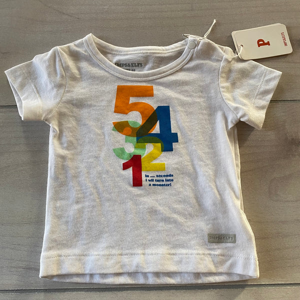 NEW Imps & Elfs Organic Cotton Number Tee Shirt