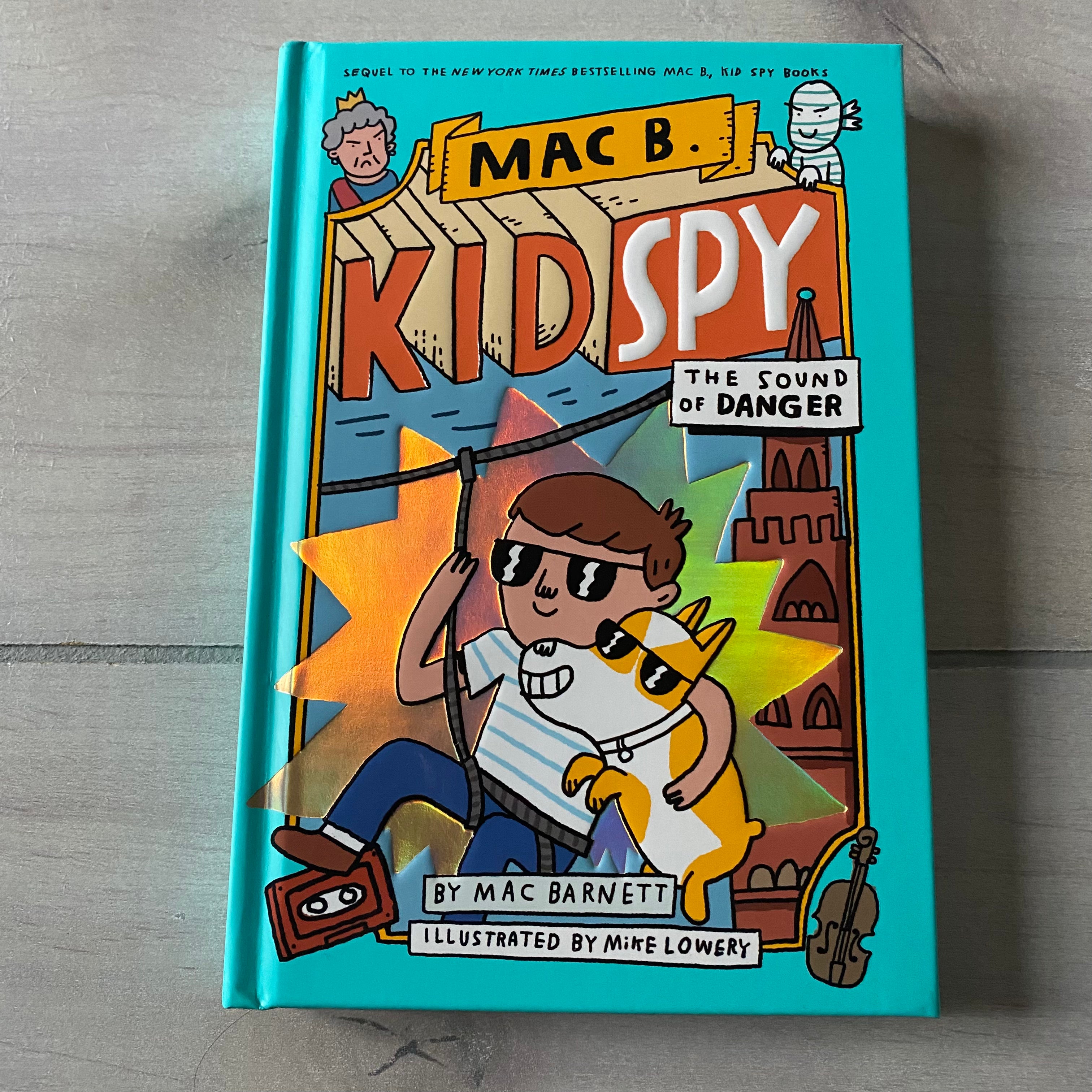 Mac B Kid Spy Hardcover Book – Sweet Pea & Teddy Mac B Kid Spy Hardcover Book – Sweet Pea & Teddy