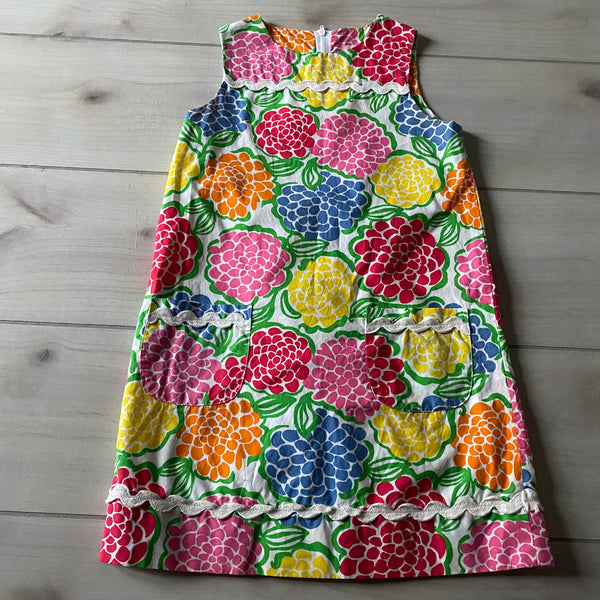 Lilly Pulitzer Bright Floral Pattern Shift Dress