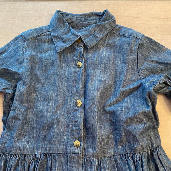 A.T.U.N. Denim Bell Sleeve Dress Sweet Pea & Teddy A.T.U.N. Denim Bell Sleeve Dress Sweet Pea & Teddy