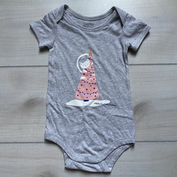 NEW Harper Canyon Meowy Christmas Holiday Onesie Shirt - Sweet Pea & Teddy