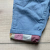 NEW Baby Gap Blue Plaid Bottom Elastic Waist Pants