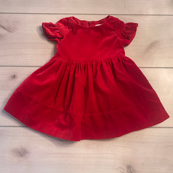 Gymboree Red Velour Dress