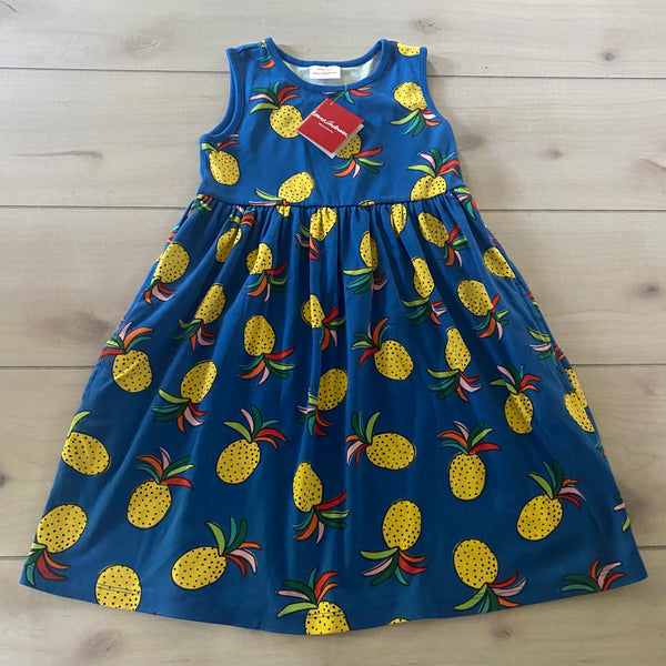 NEW Hanna Andersson Pineapple Pattern Cotton Dress