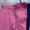NEW Carter's Cotton Legging Set Bright Pink & Navy Pull On Elastic Waist - Sweet Pea & Teddy