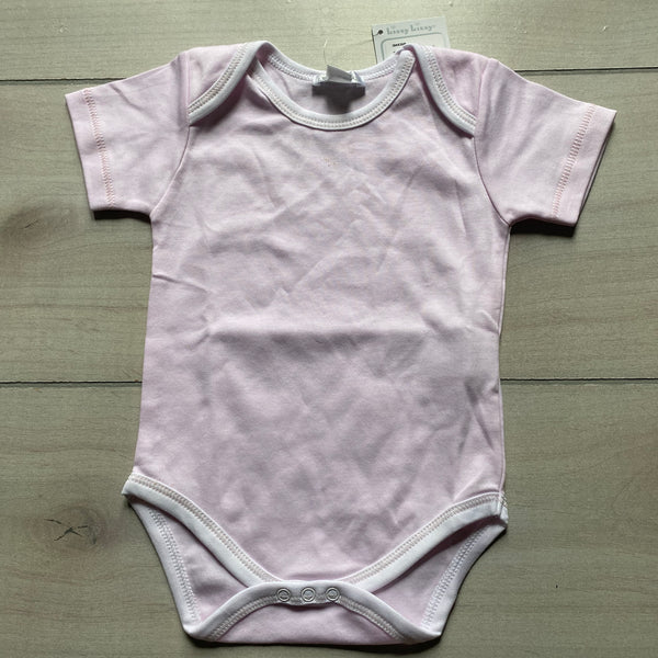 NEW Kissy Kissy Pink & White Trim Onesie Shirt