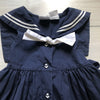 Goodlad Navy Sailor Button Dress - Sweet Pea & Teddy