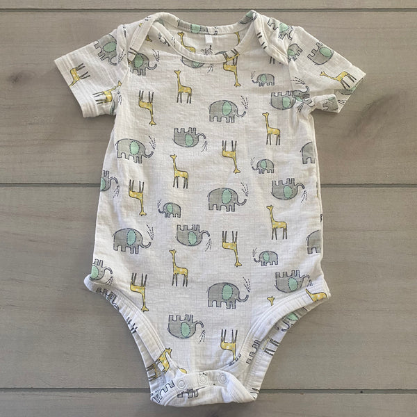 NEW Aden & Anais Animal Print Onesie