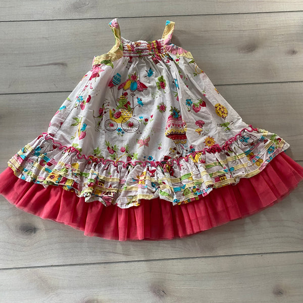 Sage & Lilly Birdie Animal Tulle Underlay Dress