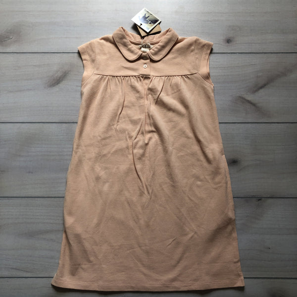 NEW Olive Juice Peach Cotton Pocket Dress - Sweet Pea & Teddy