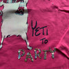 Gymboree Pink Yeti to Party Sparkle Long Sleeve Shirt