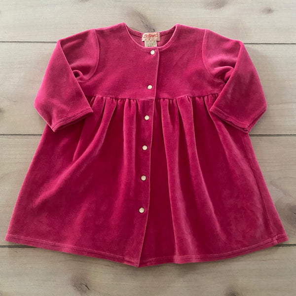 Zutano Pink Velour Dress