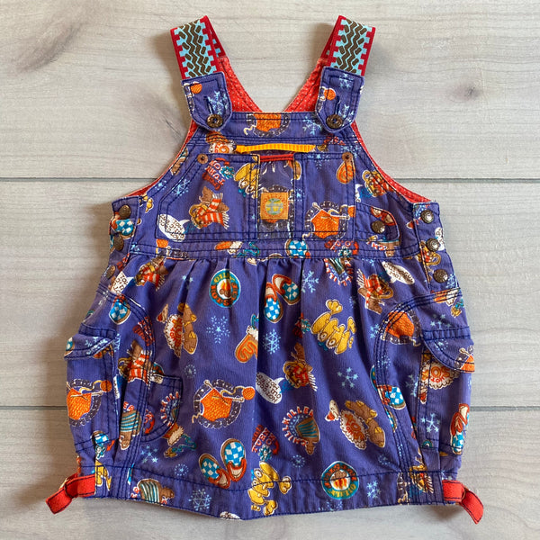 Oilily Purple Corduroy Dress