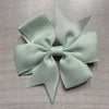 NEW 3" Wide Solid Color Hair Clip Bows - Sweet Pea & Teddy