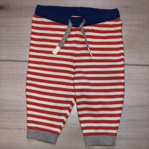 NEW Baby Boden Knit Red White Striped Pants - Sweet Pea & Teddy
