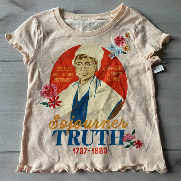 NEW Peek Sojourner Truth Embroidered Shirt