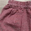 NEW Boutique Brand Red Gingham Seersucker Shorts - Sweet Pea & Teddy
