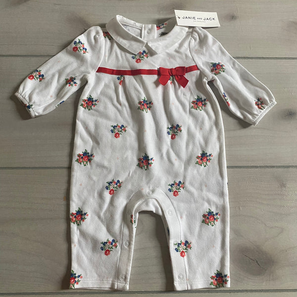 NEW Janie & Jack Floral Romper