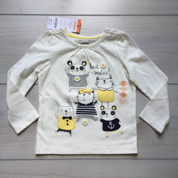 NEW Gymboree Animal Appliqué Shirt