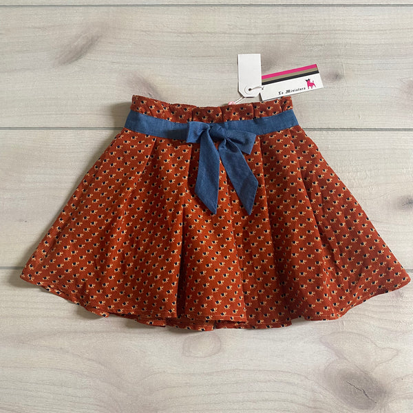 NEW La Miniatura Elephant Print Skirt