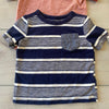 Florence Eiseman Blue Striped Pleated Dress & Shortie Bloomer