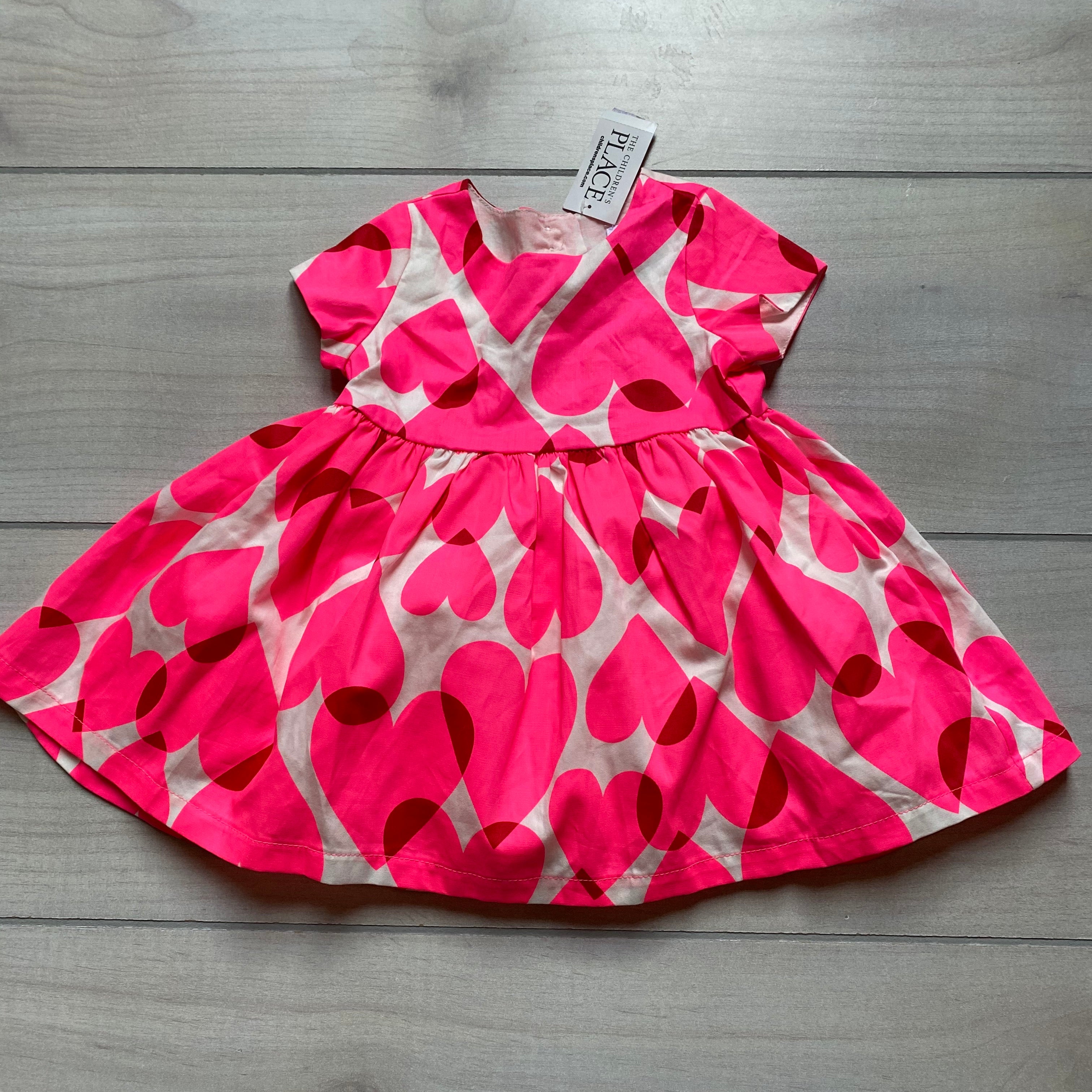 childrens place dress NEW Children's Place Heart Pattern Dress & Bloomer