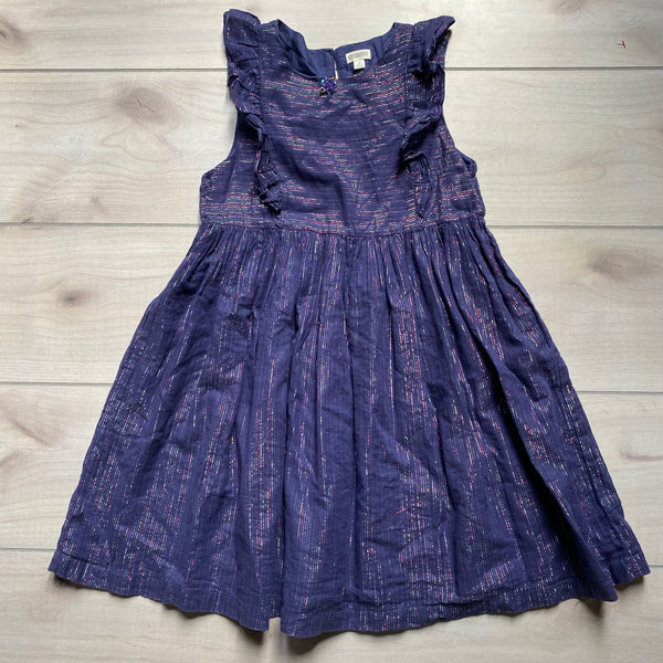 Gymboree Blue Shimmer Cotton Gauze Dress